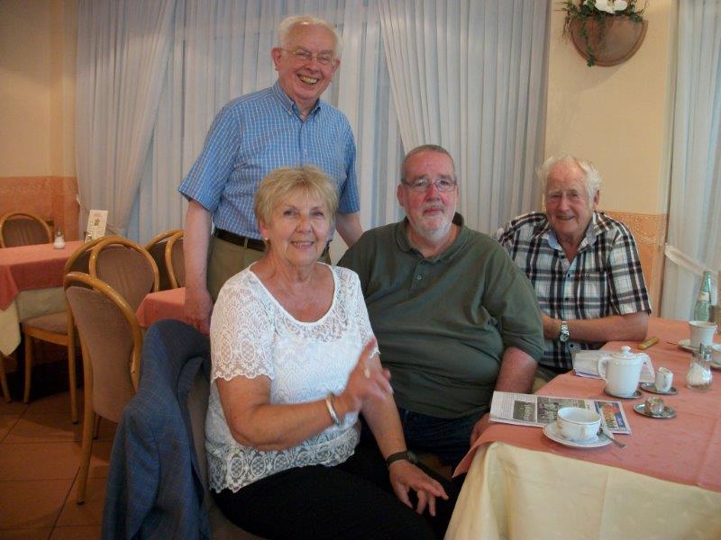 von links nach rechts: Angelika Neubauer, Rainer Mauer, Hans - Reinhold Drmmen, Paul Kraus